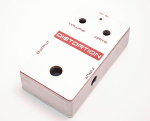 DISTORTION PLUS pre-drilled enclosure with laser engraved faceplate