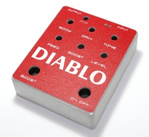 DIABLO pre-drilled enclosure with laser engraved faceplate
