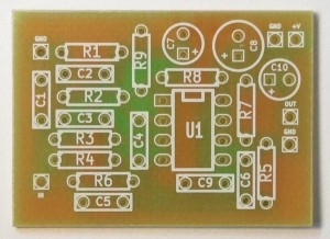 SUBSONIC FILTER PCB