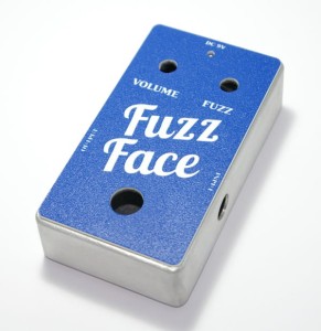 FUZZ FACE pre-drilled enclosure with laser engraved faceplate