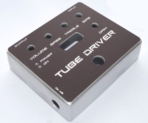 TUBE DRIVER pre-drilled enclosure with laser engraved faceplate